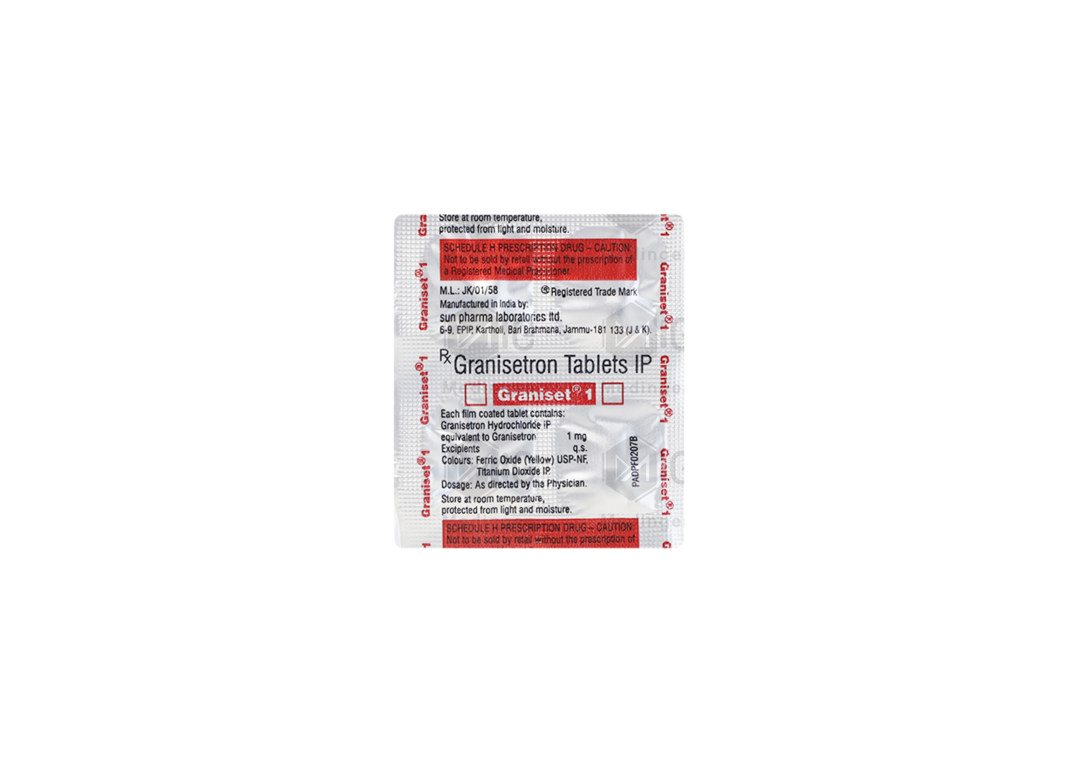 GRANISET 1MG